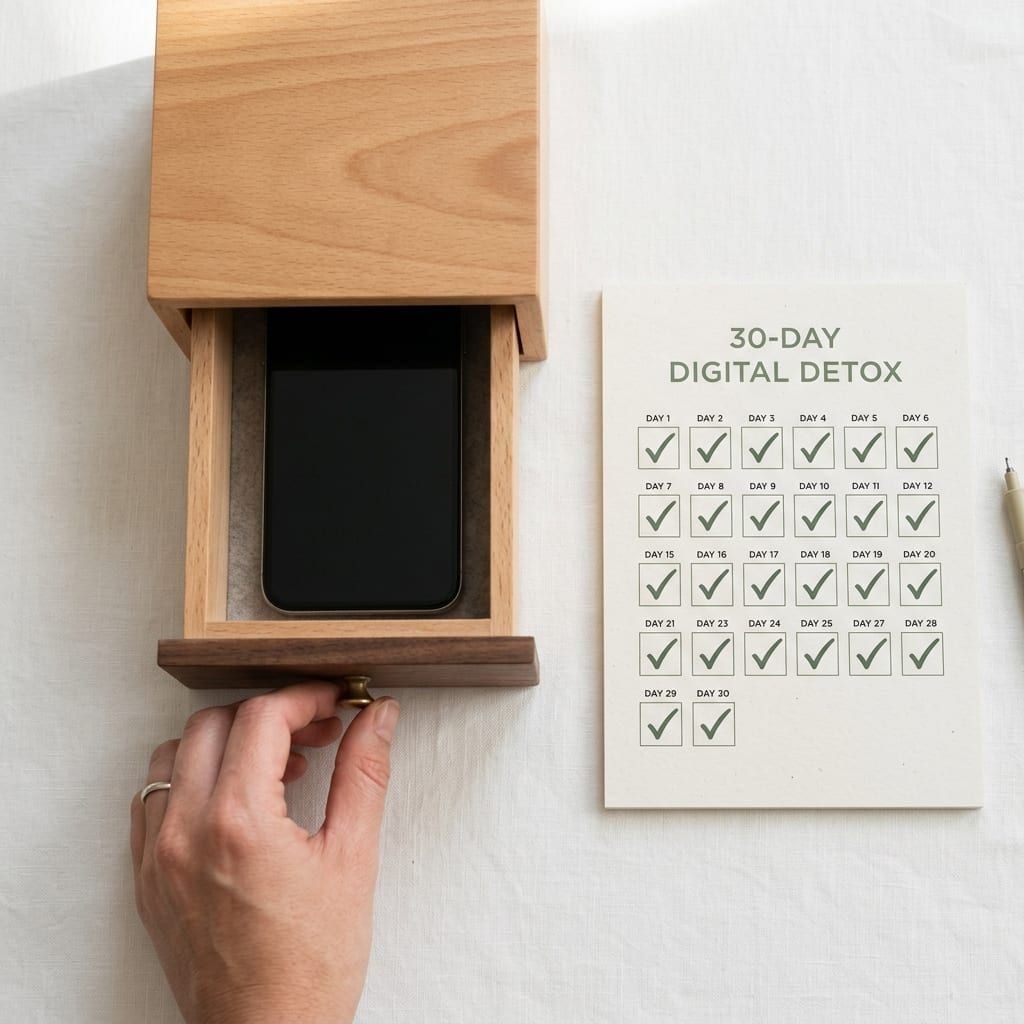 30-Day Digital Detox Challenge: Reset Your Brain in One Month